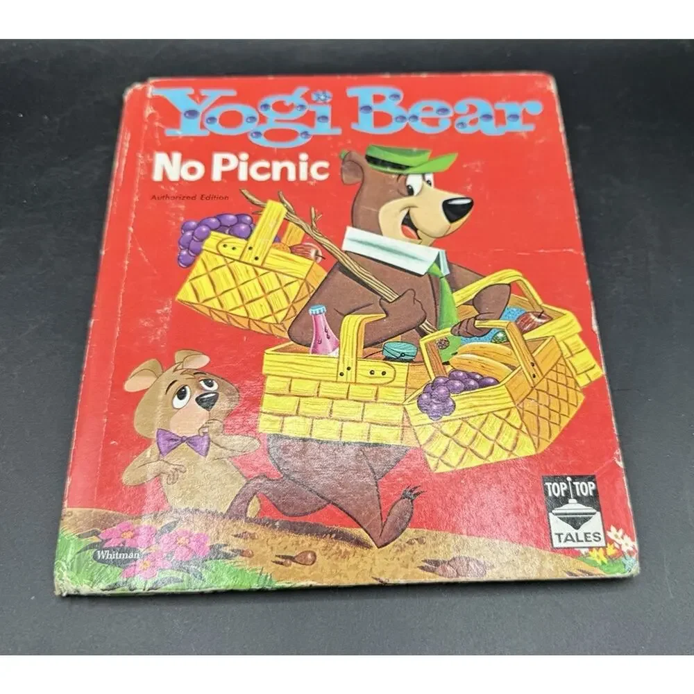 Vtg 1961 Child's Book Yogi Bear No Picnic By Eileen Daly Whitnam Publishing -T24